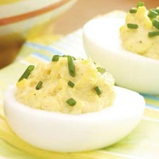 Lemon-Curry Eggs